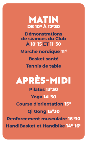 programma des activites